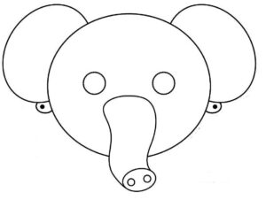 Desenho de Elefante Desenho Colorir Imprimir 46
