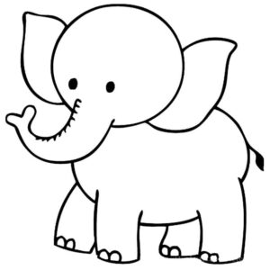 Desenho de Elefante Desenho Colorir Imprimir 53