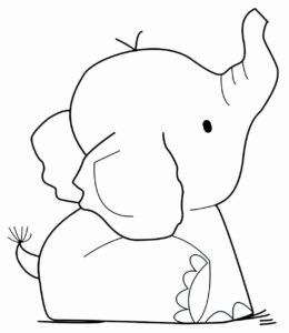 Desenho de Elefante Desenho Colorir Imprimir 57