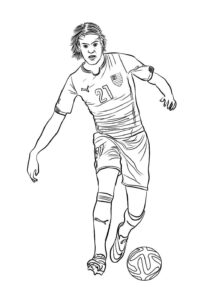 Desenho de Flamengo Desenho Colorir Imprimir 03