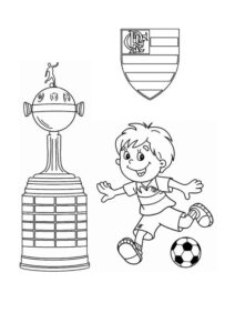 Desenho de Flamengo Desenho Colorir Imprimir 17