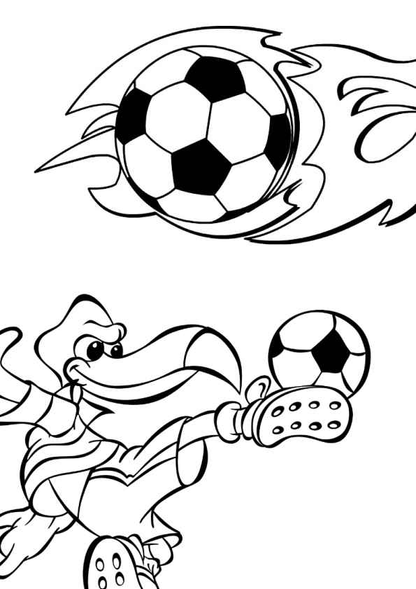 Desenho de Flamengo Desenho Colorir Imprimir 19