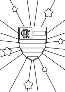 Desenho de Flamengo Desenho Colorir Imprimir 20
