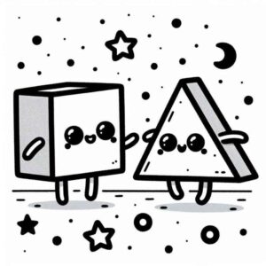 Desenho de Formas Desenho Colorir Imprimir 16