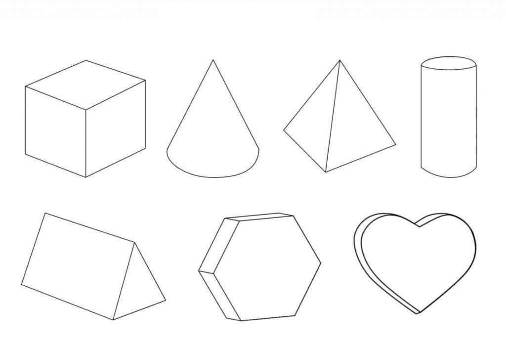 Desenho de Formas Desenho Colorir Imprimir 24