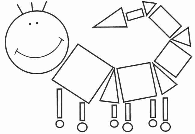 Desenho de Formas Desenho Colorir Imprimir 29