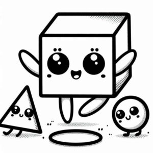 Desenho de Formas Desenho Colorir Imprimir 30