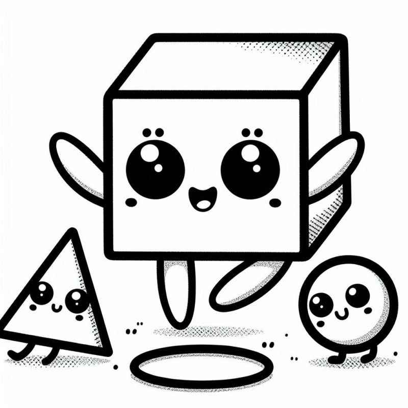 Desenho de Formas Desenho Colorir Imprimir 30