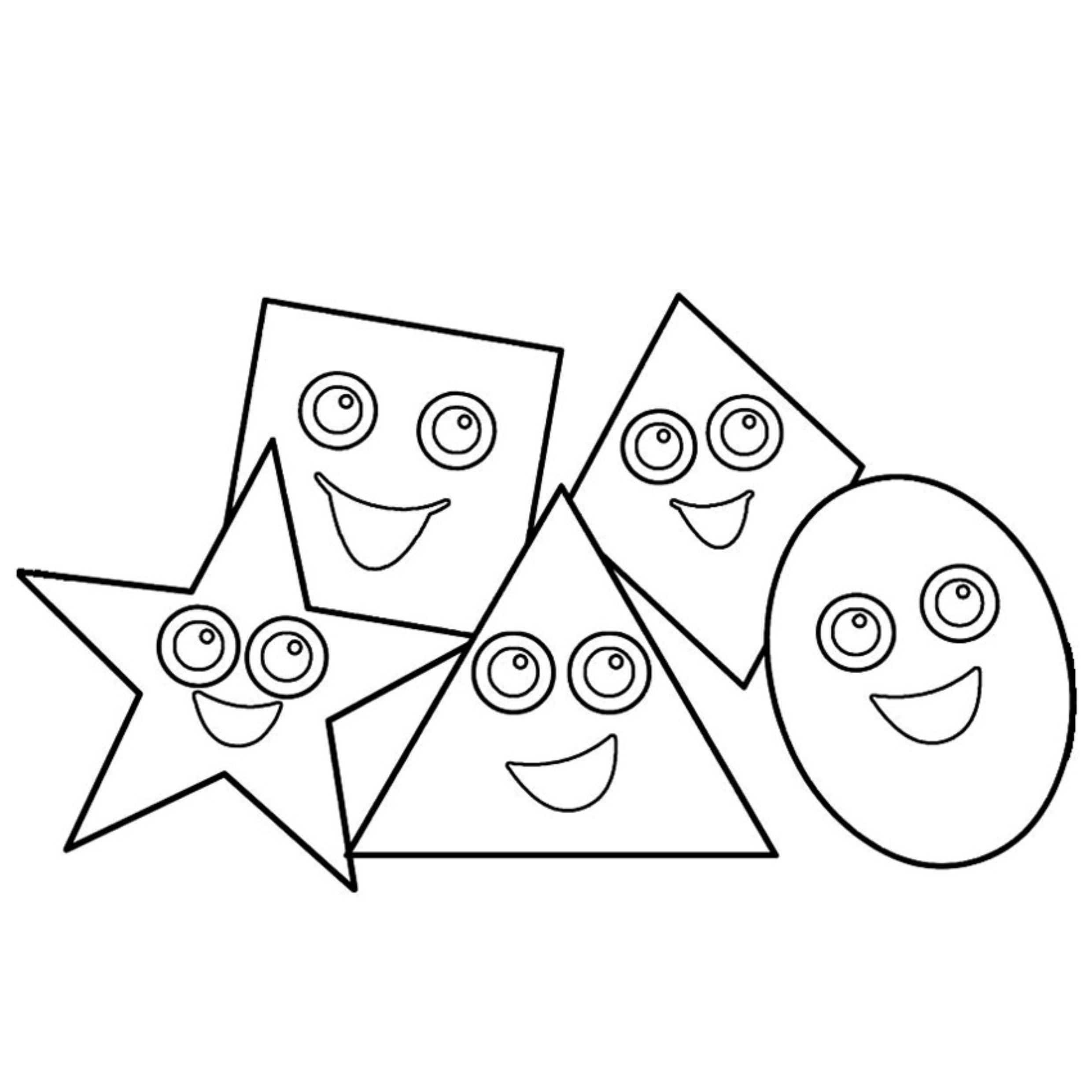 Desenho de Formas Desenho Colorir Imprimir 31