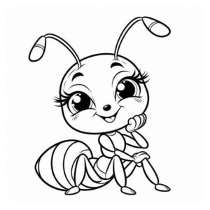 Desenho de Formiga Desenho Colorir Imprimir 10