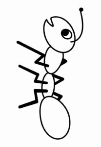 Desenho de Formiga Desenho Colorir Imprimir 17