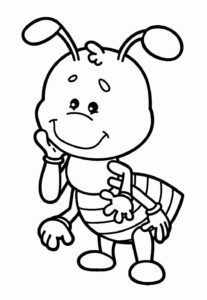 Desenho de Formiga Desenho Colorir Imprimir 18