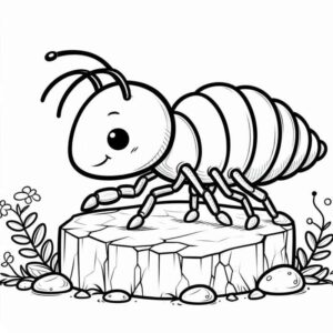 Desenho de Formiga Desenho Colorir Imprimir 21