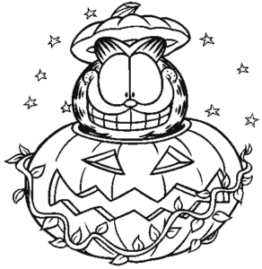 Desenho de Garfield Desenho Colorir Imprimir 41