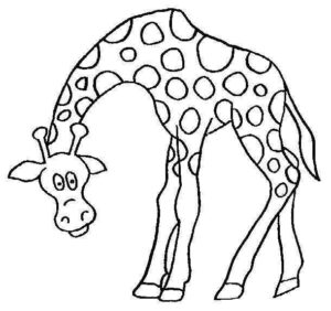 Desenho de Girafa Desenho Colorir Imprimir 26