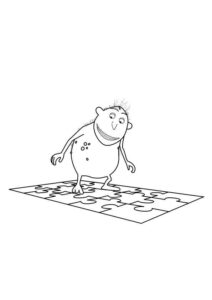 Desenho de Godofredo Desenho Colorir Imprimir 1