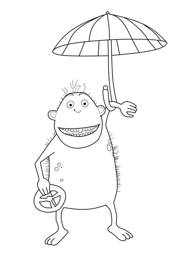 Desenho de Godofredo Desenho Colorir Imprimir 2