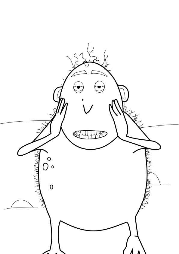 Desenho de Godofredo Desenho Colorir Imprimir 4