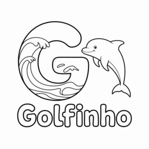 Desenho de Golfinho Desenho Colorir Imprimir 22