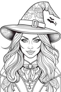 Desenho de Halloween Desenho Colorir Imprimir 02