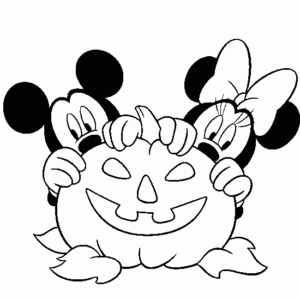 Desenho de Halloween Desenho Colorir Imprimir 06