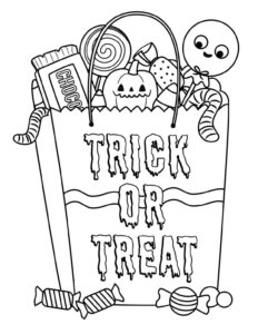 Desenho de Halloween Desenho Colorir Imprimir 29