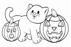 Desenho de Halloween Desenho Colorir Imprimir 30