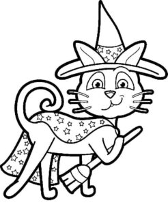 Desenho de Halloween Desenho Colorir Imprimir 50