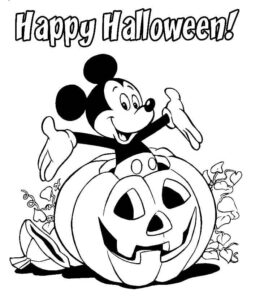 Desenho de Halloween Desenho Colorir Imprimir 59