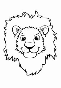 Desenho de Leão Desenho Colorir Imprimir 45