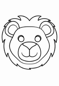 Desenho de Leão Desenho Colorir Imprimir 46