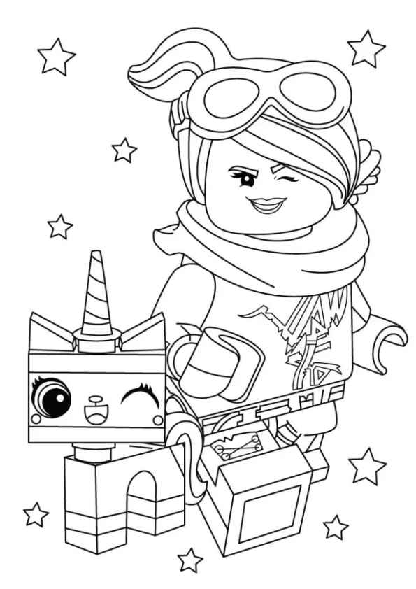 Desenho de Lego Desenho Colorir Imprimir 1
