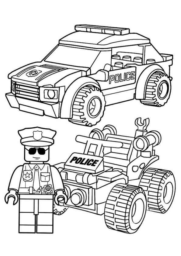 Desenho de Lego Desenho Colorir Imprimir 2