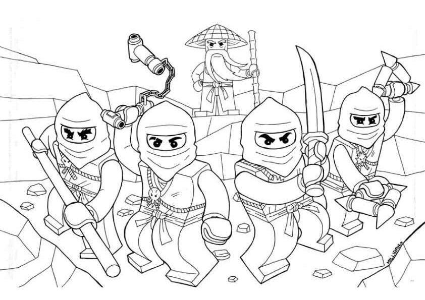 Desenho de Lego Desenho Colorir Imprimir 3