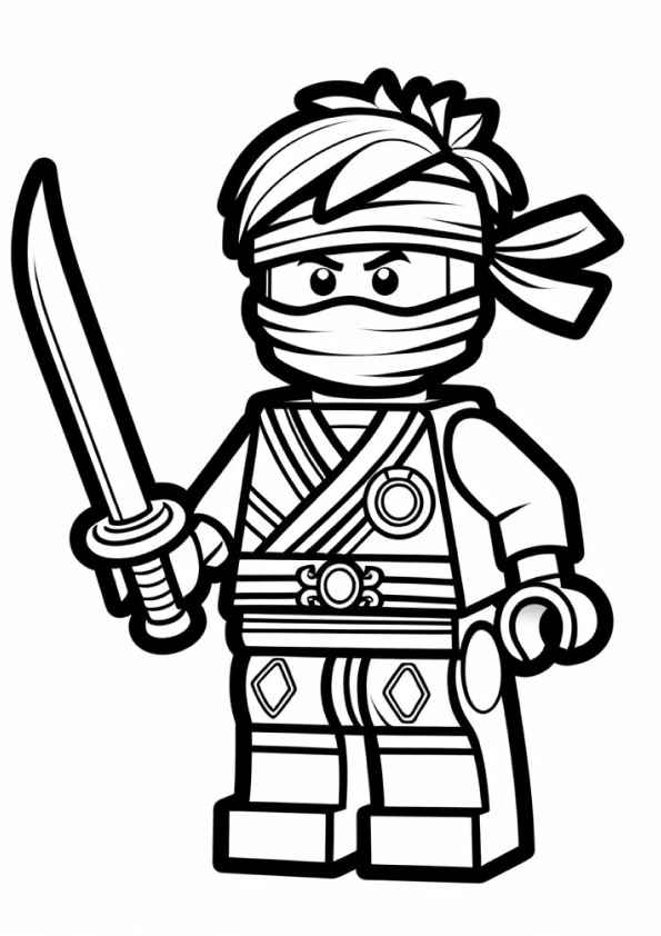 Desenho de Lego Desenho Colorir Imprimir 5