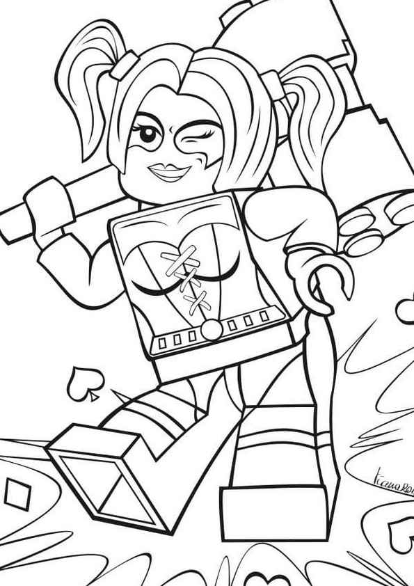 Desenho de Lego Desenho Colorir Imprimir 6