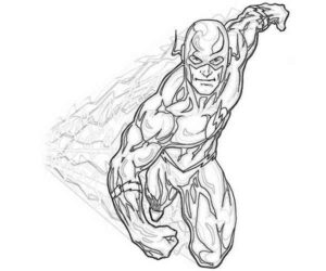 Desenho de Liga Da Justica Para Colorir Desenhos Do Flash