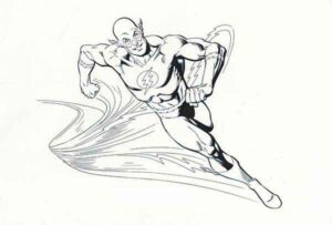 Desenho de Liga Da Justica Para Colorir Desenhos Do Flash Para Colorir