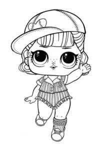 Desenho de Lol Baseball