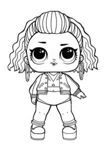 Desenho de Lol Colorir
