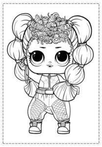 Desenho de Lol Para Colorir Imprimir Odalisca