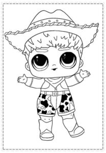 Desenho de Lol Para Colorir Imprimir Toy Story