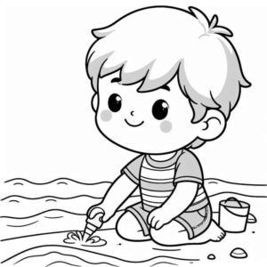 Desenho de Meninos Desenho Colorir Imprimir 18