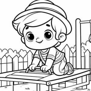 Desenho de Meninos Desenho Colorir Imprimir 21