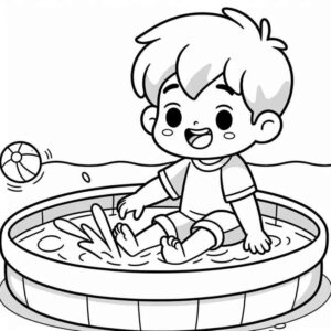 Desenho de Meninos Desenho Colorir Imprimir 32