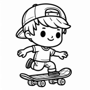 Desenho de Meninos Desenho Colorir Imprimir 34