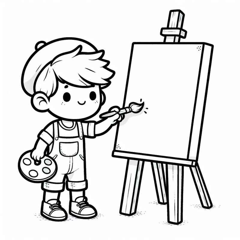 Desenho de Meninos Desenho Colorir Imprimir 65