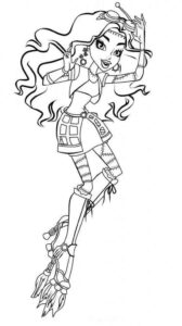Desenho de Monster High Desenho Colorir Imprimir 10
