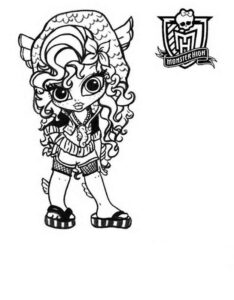 Desenho de Monster High Desenho Colorir Imprimir 39
