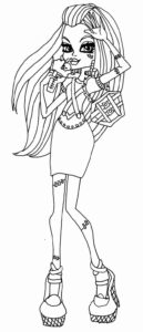 Desenho de Monster High Desenho Colorir Imprimir 59